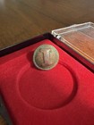 Original Confederate Infantry Civil War Coat Button - Written    i    American South