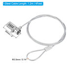 Laptop Cable Lock 4 Ft Security Cable Combination Lock Pc Computer Notebook