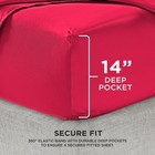 Juicy Couture Queen Satin Sheet Set  Deep Pocket Silky Bedding