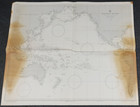 1939 Pacific Ocean 35 x43   46th  Edition 1896 Hydrographic Map