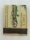 Carl s - Figueroa Vernon Crenshaw Los Angeles 1940 s Vintage Matchbook Full C9