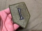 Original Vietnam War Us Army 1st Infantry Division Jacket Subdue Patch Insignia