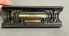 Antique 1877 1883 Patent Ornate Cast Iron Davis Level   Tool Co 7  8  7 5 