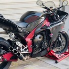 Rubber Fuel Gas Tank Knee Pad Protector Decals Compatible With Yzf R1 2009-2014