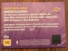 Kareem Abdul-jabbar Bowman Best All-star Game Worn Jersey Los Angeles Lakers Nba