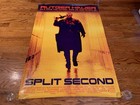 Original Split Second Rolled Single Sided 1 Sheet Movie Poster Rutger Hauer 1992