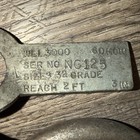 Herd-alloy 32  Chain Sling 3 Hook Lifting Chain  Wll 3000 Lbs 60 Hor