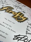 Firefly Pilot Script Signed- Autograph Reprints- Nathan Fillion- Firefly Show