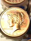 Peace Dollar Design 24-pack Of Pure Copper Coins  24 Coins  1 Oz  Ea -reedersong