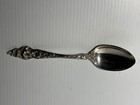 Les Six Fleurs By Reed   Barton Sterling Silver Table Spoon  7 3 8   Monogram