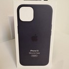 New Apple Iphone 13 Silicone Magsafe Case Midnight Mm2a3zm a