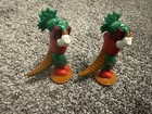X2 Lot Vintage Dinosaurs Figures Subway Robbie Kids Meal Toy Pvc 2 75 