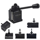 Quick Change Tool Post Oxa 250-000 Wedge Type Holder Set For Mini Lathe Up To 8 
