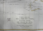 Indian Ocean Autralia Pacific 1799 Very Large Antique Map 18th Century