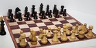 World Championship Style Chessmen - 19 In  Vinyl Mat - 4 Queens - K 3   In   l07 