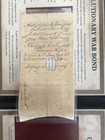 Usa 1782 Connecticut Continental Army War Revolutionary War Bond 