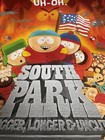 1999 South Park Movie Poster Bigger Longer Uncut 2-sided  27x40 