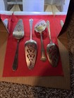Vintage Silver Plate Cake Servers 4 Pieces