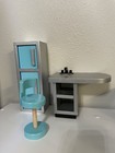Kidkraft Wooden Dollhouse Furniture 7 Pieces Barbie Size