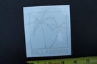 Billabong Surfboards Clear White Palm Tree Aloha Og V50b Vintage Surfing Sticker