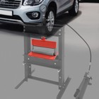 Red 12  Press Brake Attachment For 12-20 Ton Hydraulic Shop Press Bending