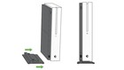 2016 Vertical Stand Dock Mount Cradle Holder For Microsoft Xbox One S