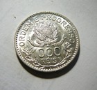 Brazil 1913 Silver 1000 Reis Km513 High Grade