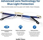 Noblu Vision Bluelight Glasses For Men   Women     Noblu Glasses No Blue Light Gla