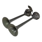 1940s Grover Double Trumpet Air Horn 2281539 Fire Truck Emergency Tested