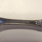  Vintage Wm  Rogers   Son Silver-plated Spoon   Ornate Floral Design On Handle