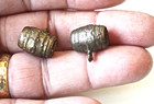 2 Vintage Seagrams Gin Barrel Charms Distillery Advertising Promo