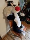  rare  Equity Market Jumbo Plush - Sylvester The Cat  40  Plush - Looney Tunes