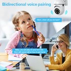 Wireless 2 4g Wifi Security Camera System Pan Tilt Smart Night Vision Cam 1080p