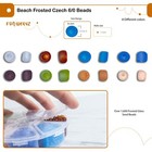 1600 Pcs 6 0 Czech Glass Seed Beads For Jewelry Making Adults  Frosted Bead Kit 