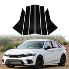 Window Pillar Post Trim For Honda Civic 11th Gen 2022-2025 Sedan  6pcs Glossy