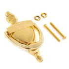 Everbilt Metal Door Knocker 6-5 16 In Bright Brass Finish With Hardware