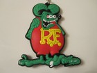 Rat Fink Keychain Key Chain Pvc Rubber Fob Metal Ring Ed Big Daddy Roth Green