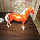 Hartland Vintage 1950 s Standing Brown And White Horse For Western Cowboy Ex   