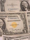 4 Consecutive 1935a One Dollar North Africa Silver Certificates