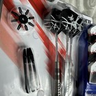 Unicorn Steel 700 Tungsten Dart 24 Pc  Set W  Hard Case New Lot Of 1