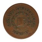 1863 Civil War Token - New York Gustavus Lindenmueller Store Card  - Coin