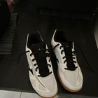 Puma White black Gum Indoor Court Shoes Sneakers  Us 8 Medium  Unisex