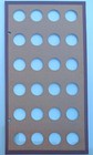 Wayte Raymond 1x 1826-1857 Large Cents   3x Blank 29mm Coin Board Album Page Lot