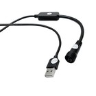 Usb To 2pin Charging Extension Connector Power Cable Suitable For Solar Lights