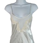 Victoria s Secret Bridal Nightgown Ivory Medium Bead Satin Long Gold Label Vtg