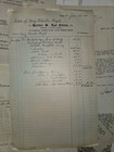 Vintage 40s 50s 60s Funeral Home Ephemera letterhead crank Key pens fans chester