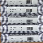 5 Shellbourne Blue white Gingham Vinyl Wallpaper Rolls 52cm X 10m Cy3171