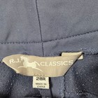 Rj Classics Breeches Womens 28 Navy Blue Mid Rise Anna Stretch Horse Riding