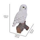 Snowy Owl Figures 2 Sizes Available Bird Statue Garden Home Office Decor