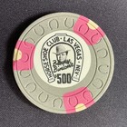 Binion s Horseshoe Las Vegas Nevada  500 Casino Chip 1984 Obsolete Vintage Poker